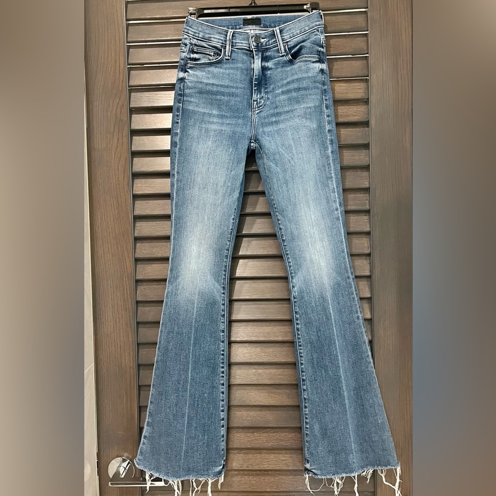 MOTHER The Weekender Fray Jeans in We The Animals 24